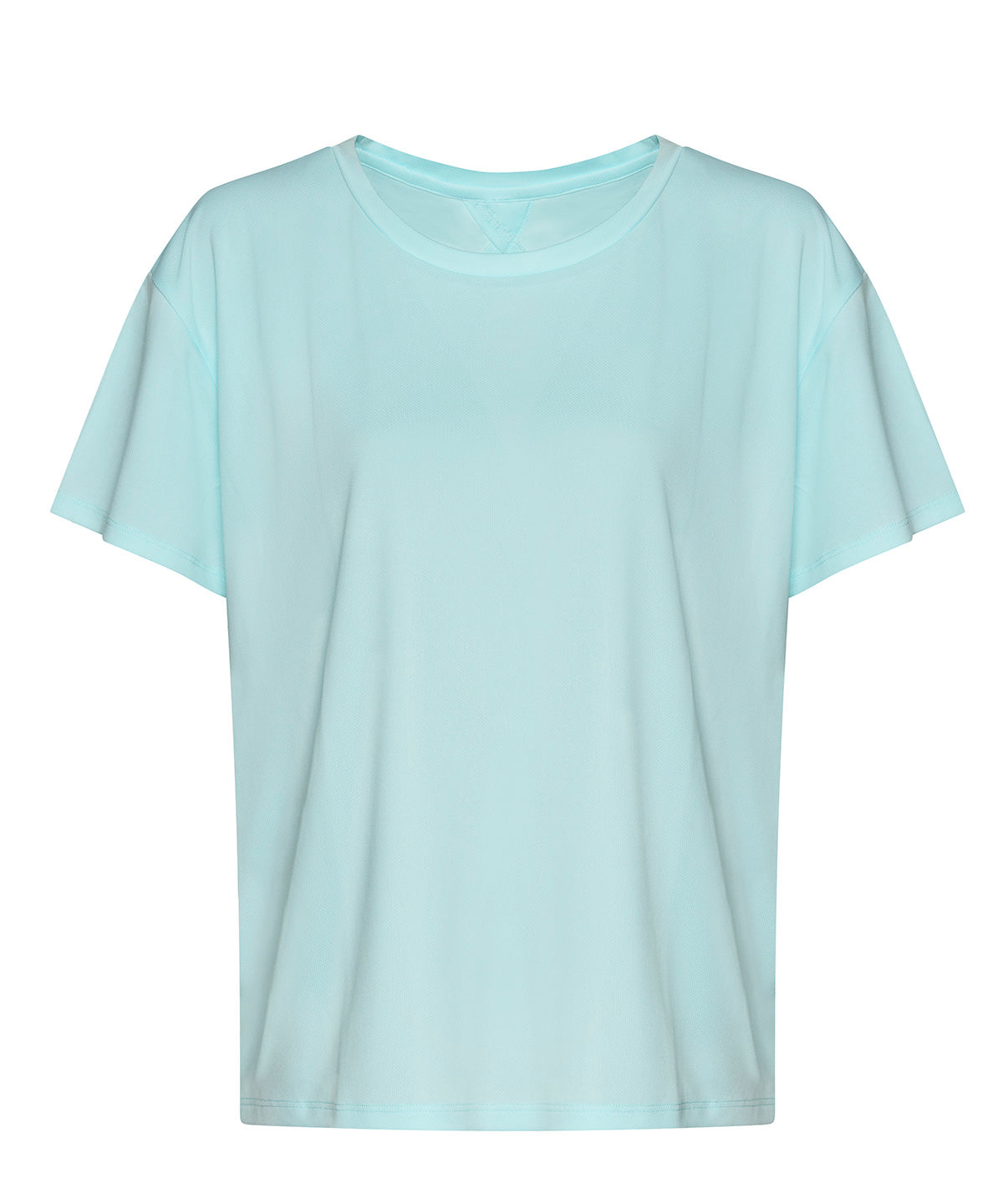 Camiseta de mujer con espalda descubierta | Menta
