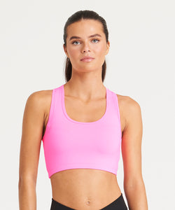 Top deportivo fresco para mujer | Negro Profundo