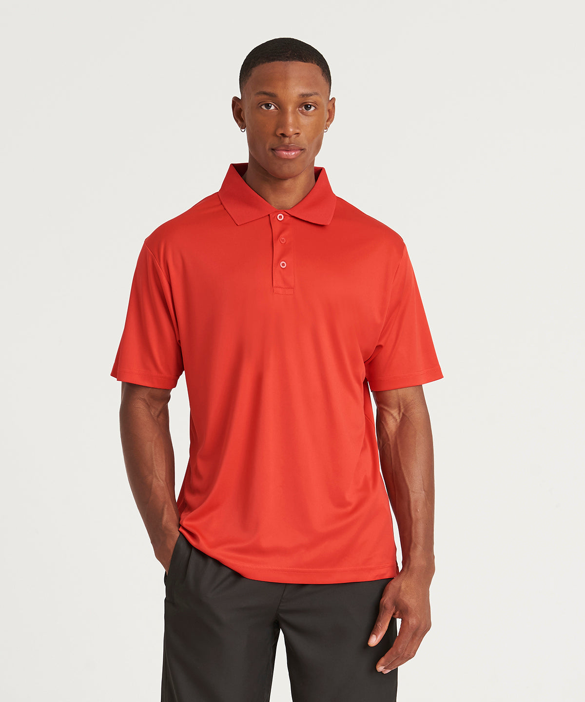 Polo suave fresco | Rojo Ardiente