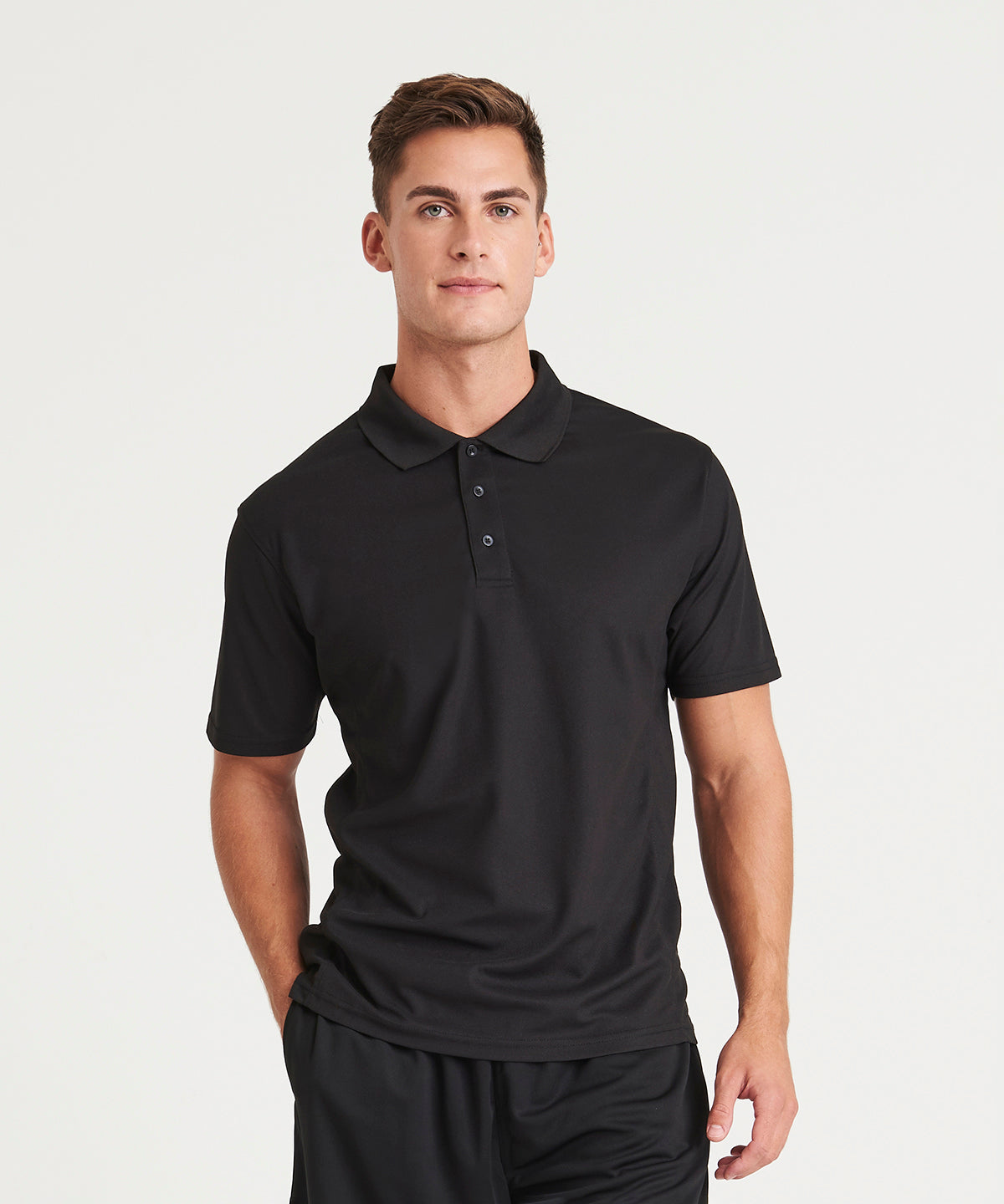 SuperCool performance polo | Negro Profundo