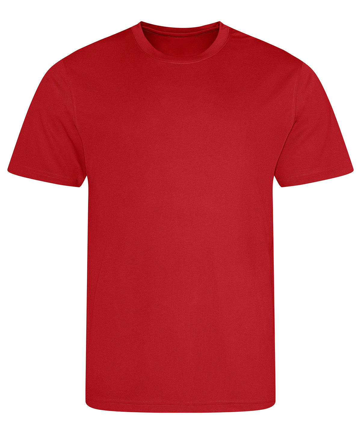 T-shirt recyclé tendance | Rouge vif