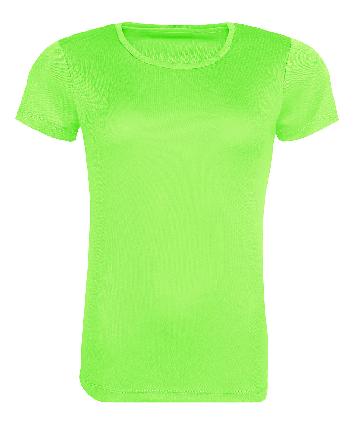 Camiseta fresca reciclada pour femme | Vert Électrique