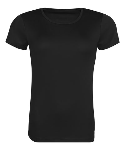 Camiseta fresca reciclada pour femme | Nègre profond