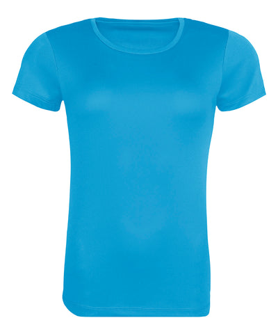 Camiseta fresca reciclada pour femme | Azul Zafiro Claro