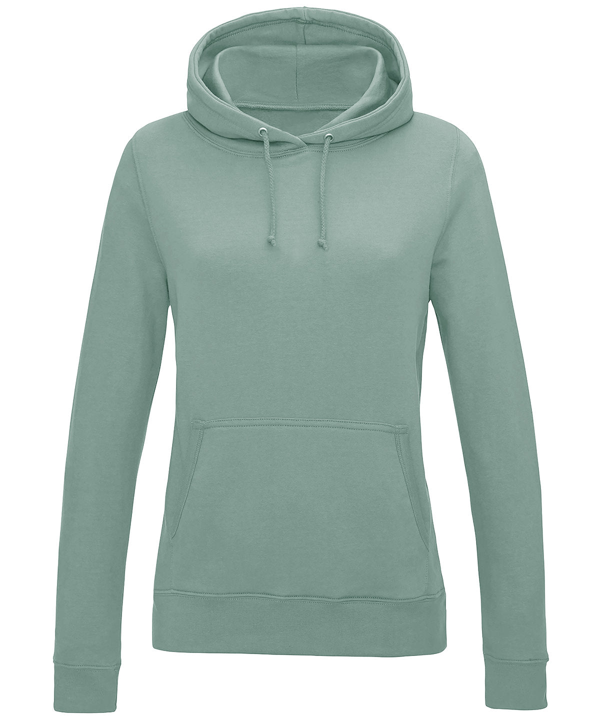 Sudadera avec capucha universitaire pour femme | Vert Polvoriento