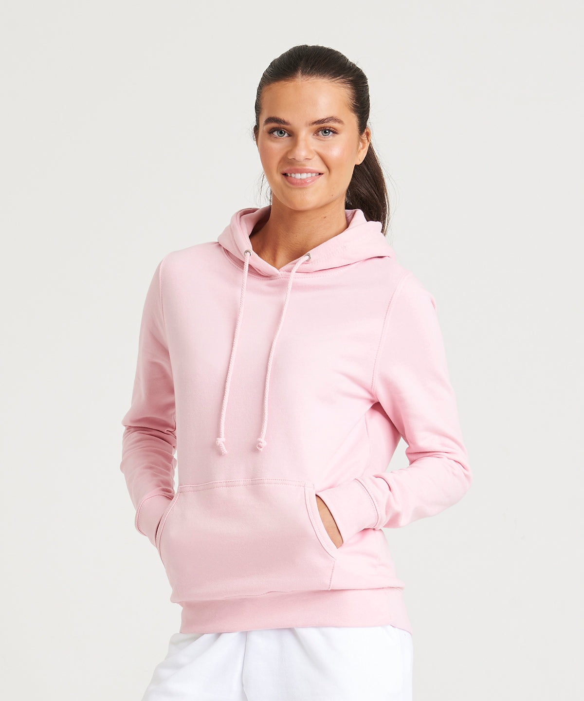 Sudadera avec capucha universitaire pour femme | Prpura réel