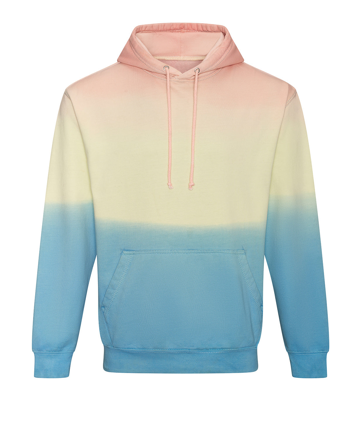 Tie-Dye-Sweatshirt | Pastell-Sonnenuntergang-Dip