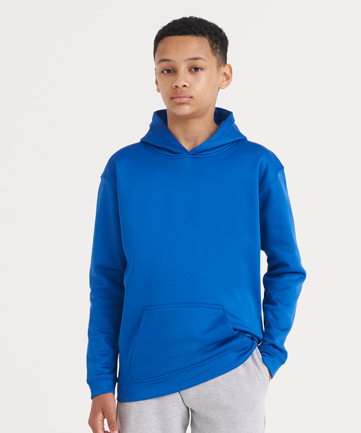 Sudadera de polister para nios de deporte | Azul Marino Oxford - Azul Marino Oxford Claro