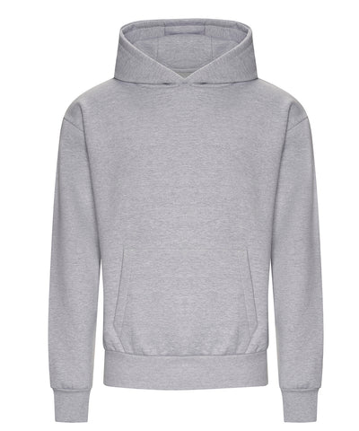 Sudadera con capucha de peso pesado Signature | Gris Moteado