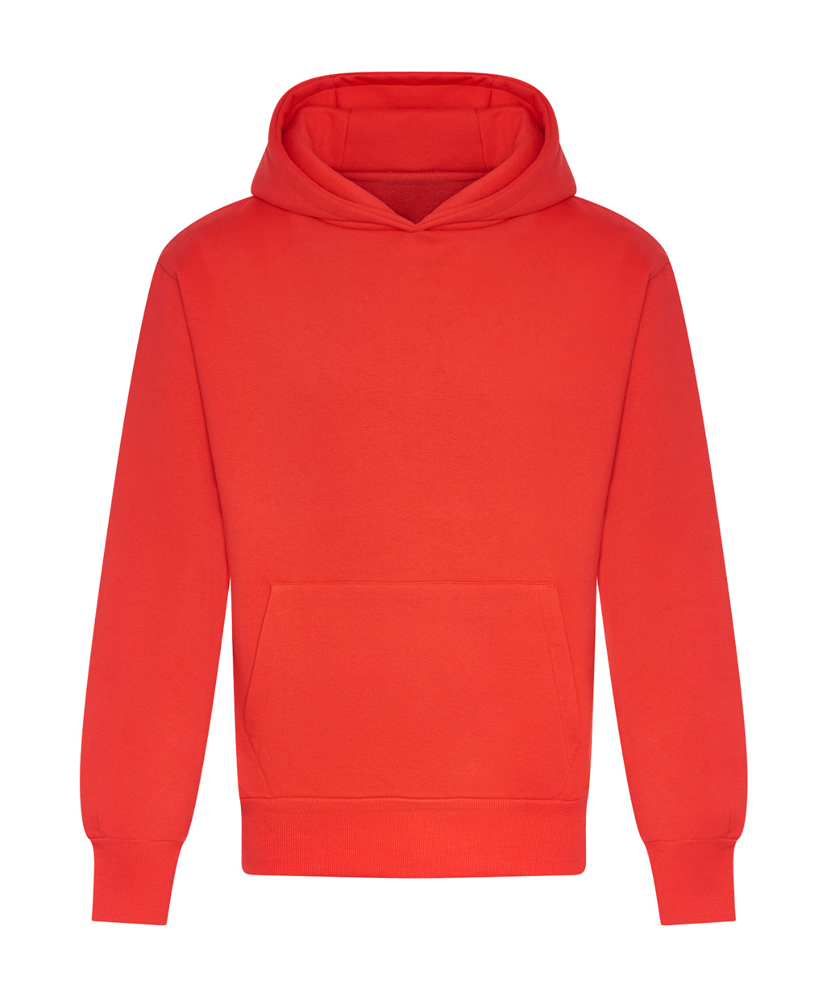 Sudadera avec capucha de peso pesado Signature | Rojo Suave