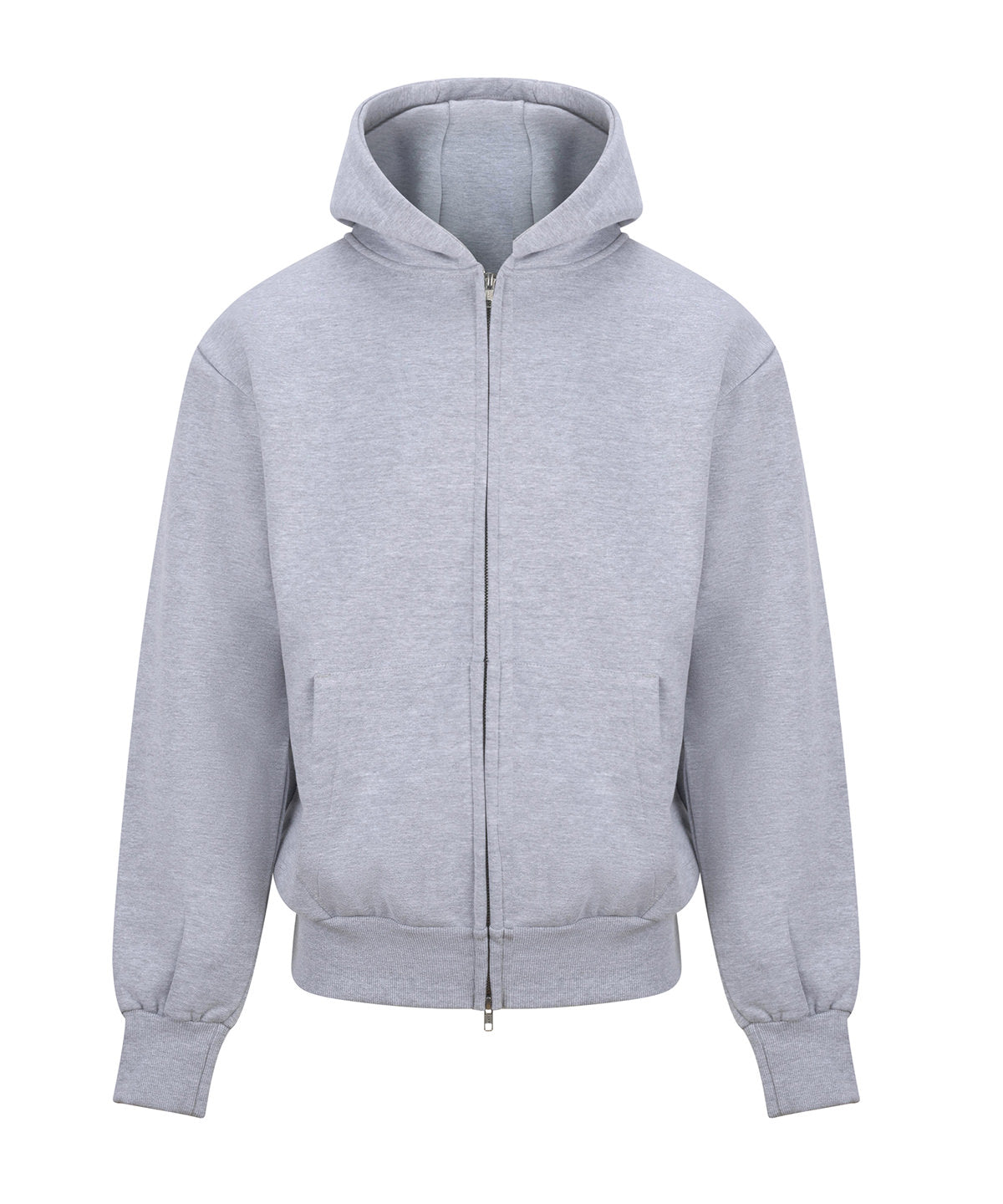 Signature Schwerer Hoodie | Gesprenkeltes Grau
