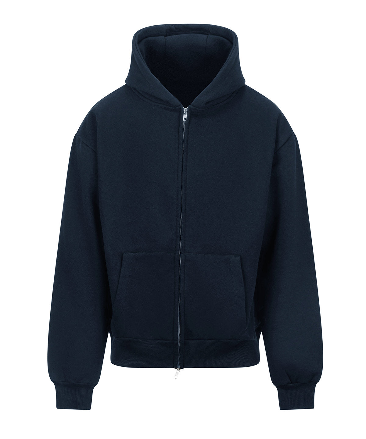 Signature Schwerer Hoodie | Tiefes Französisches Marineblau