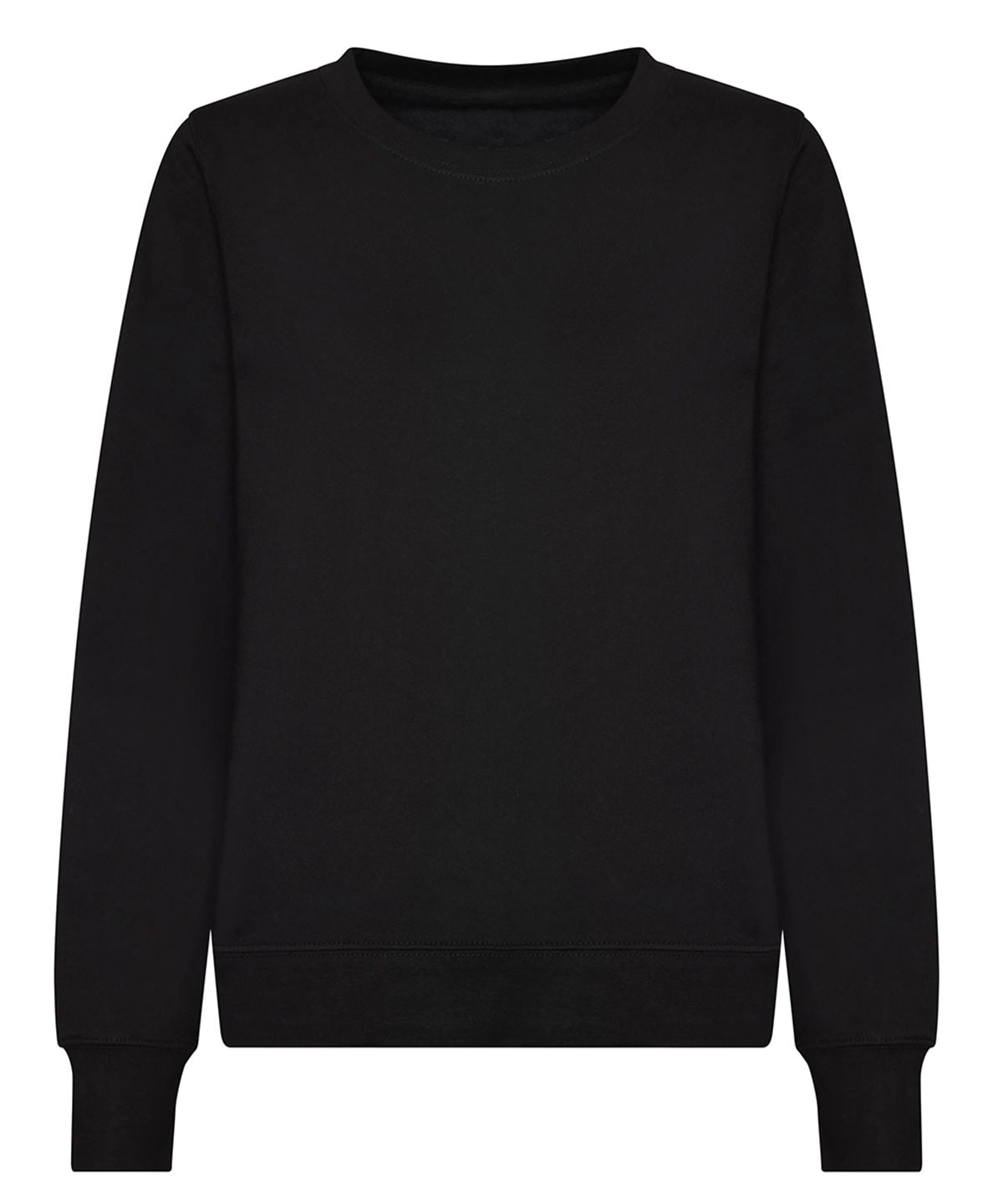 AWDis Damen Sweatshirt | Tiefschwarz