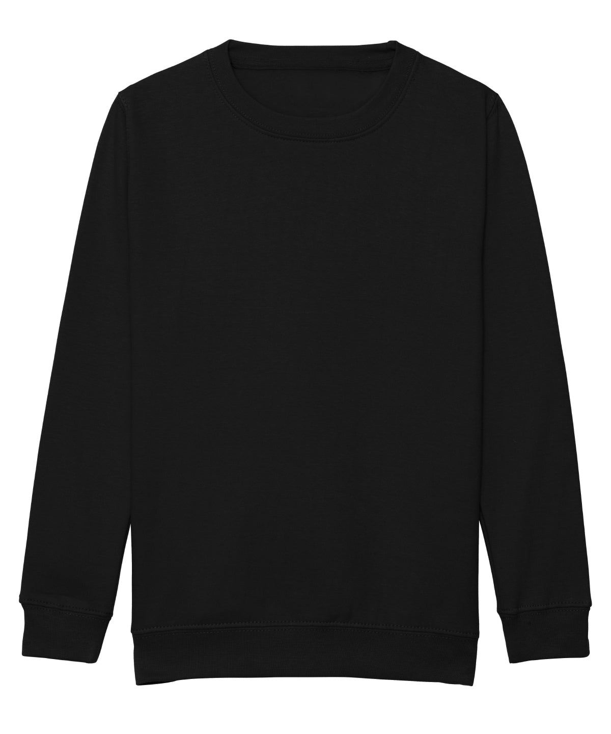 Sudadera para nios AWDis | Negro Intenso