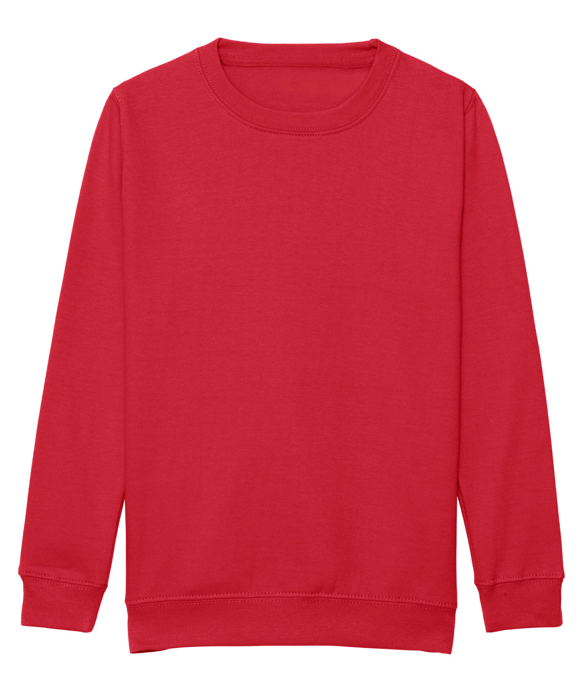 Sudadera para nios AWDis | Rojo Ardiente