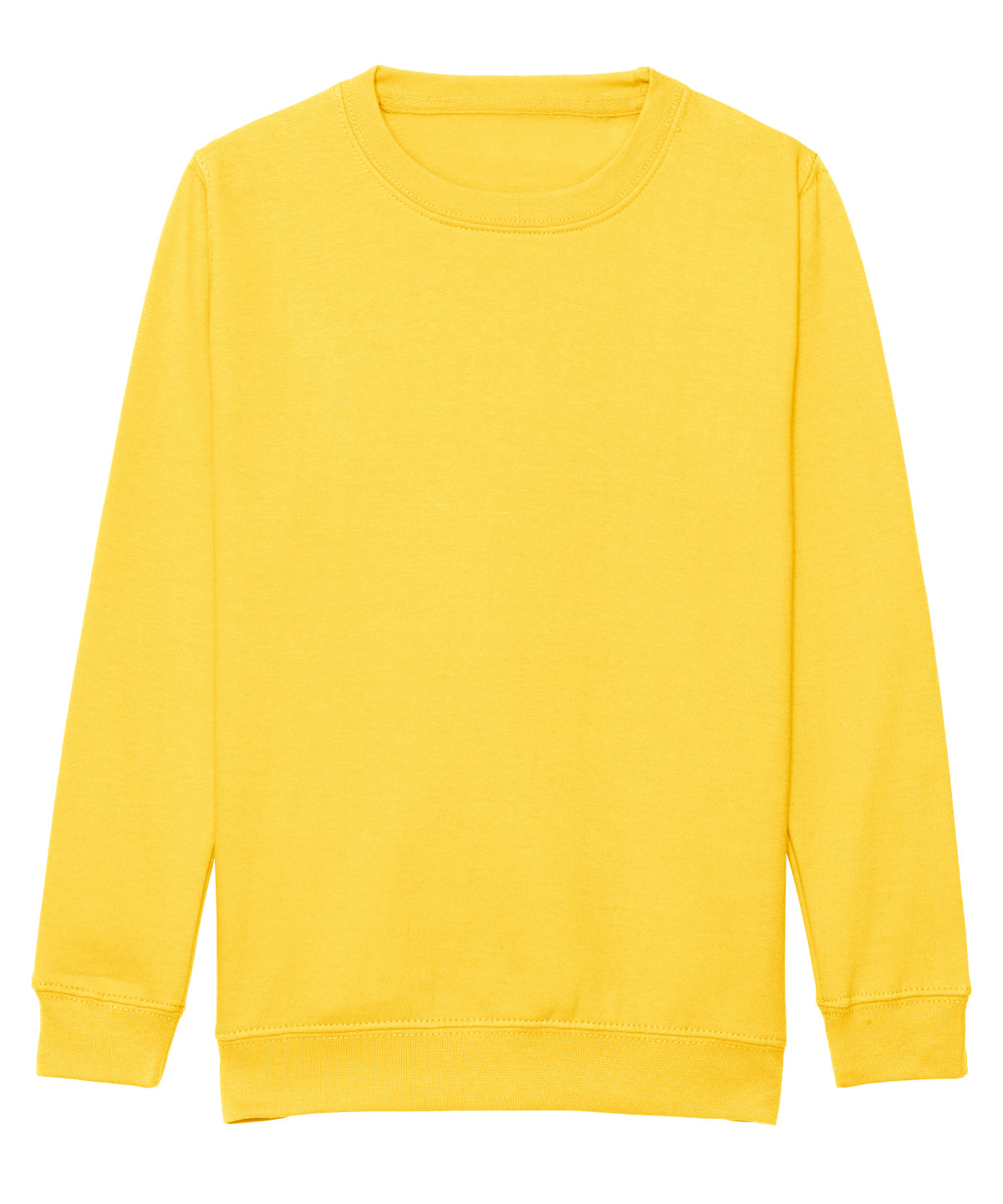Sudadera para nios AWDis | Amarillo Sol