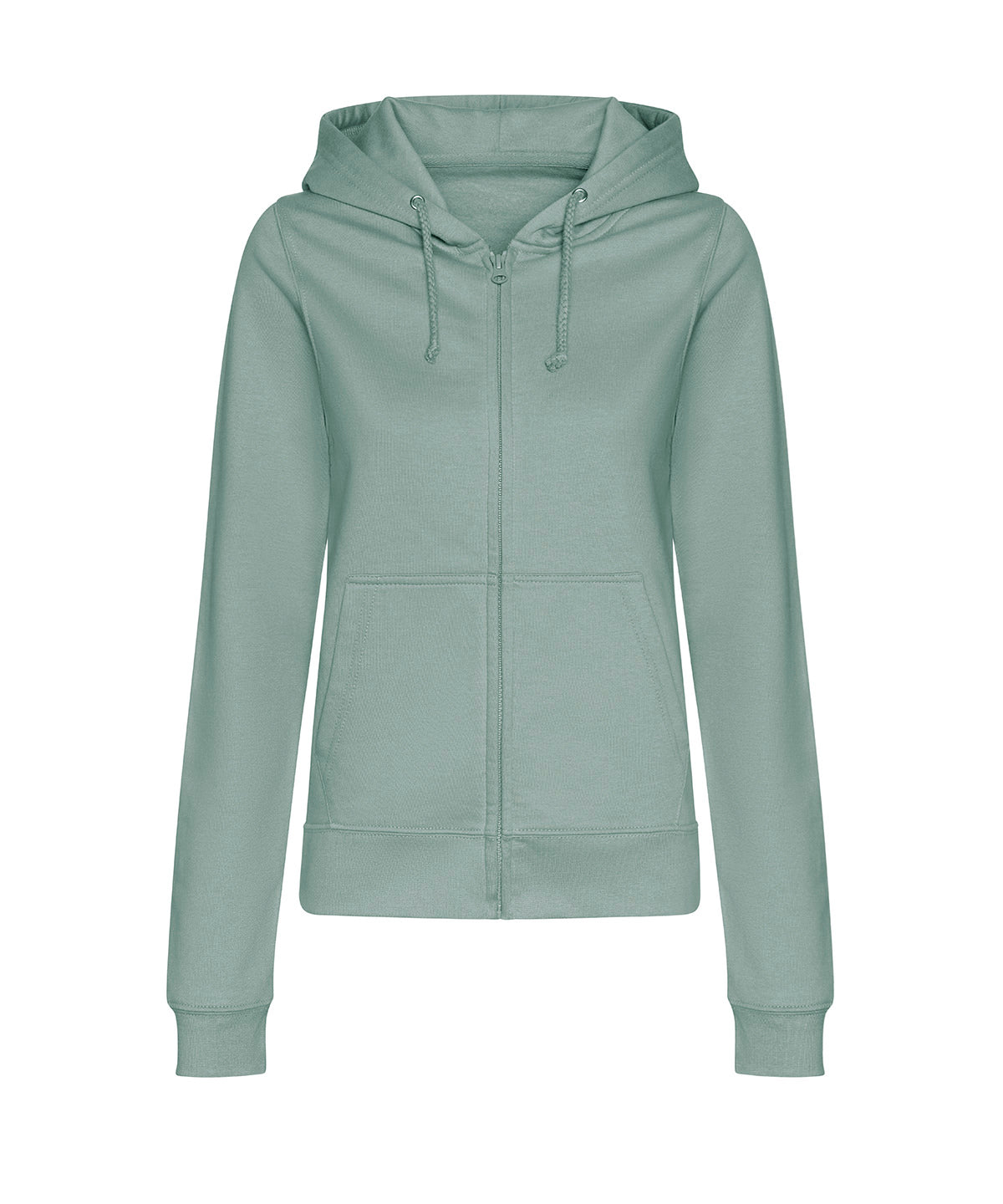Damen College Hoodie | Staubiges Grün