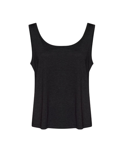 Trägertop für Damen | Heather Black