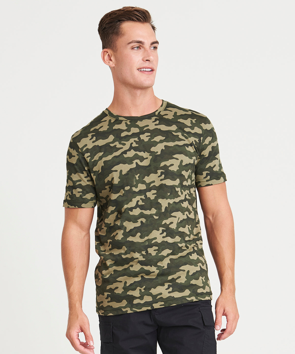 Camo T - Camiseta estampada de camuflaje | Camuflaje Verde