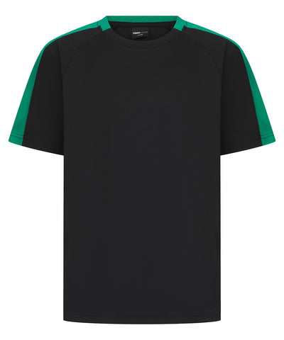 Camiseta de equipo para nios | Negro/Esmeralda