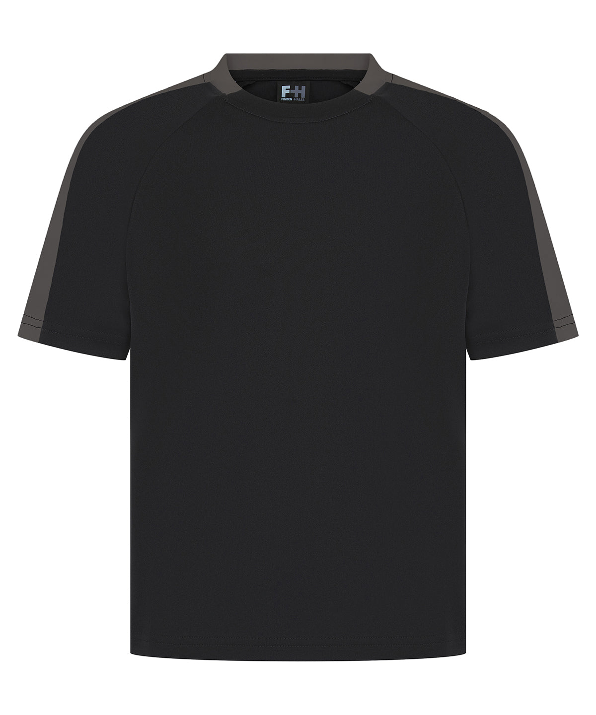 Camiseta de equipo para nios | Negro/Gris Oscuro