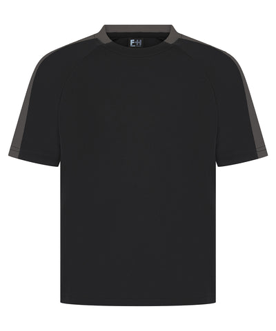 Camiseta de equipo para nios | Negro/Gris Oscuro