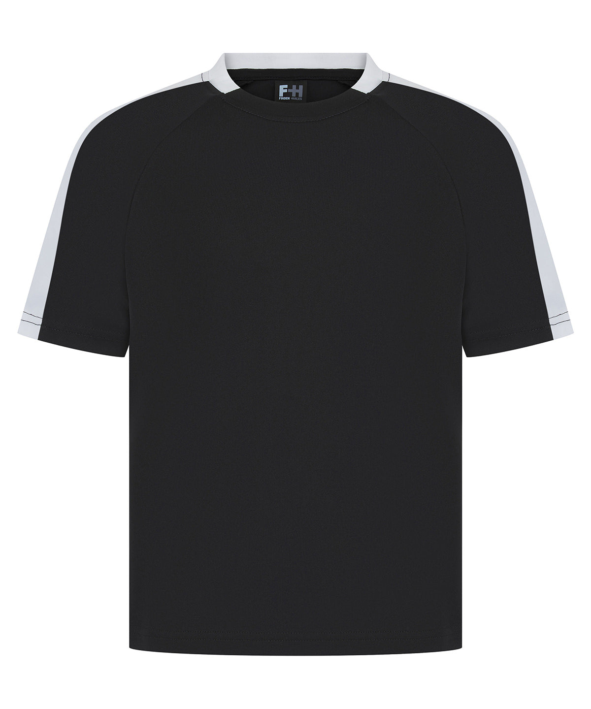 Camiseta de equipo para nios | Negro/Blanco