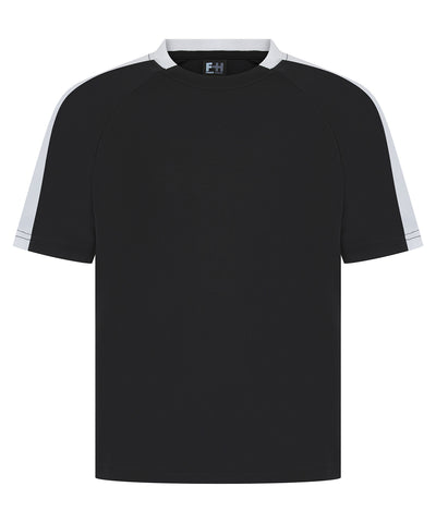 Camiseta de equipo para nios | Negro/Blanco