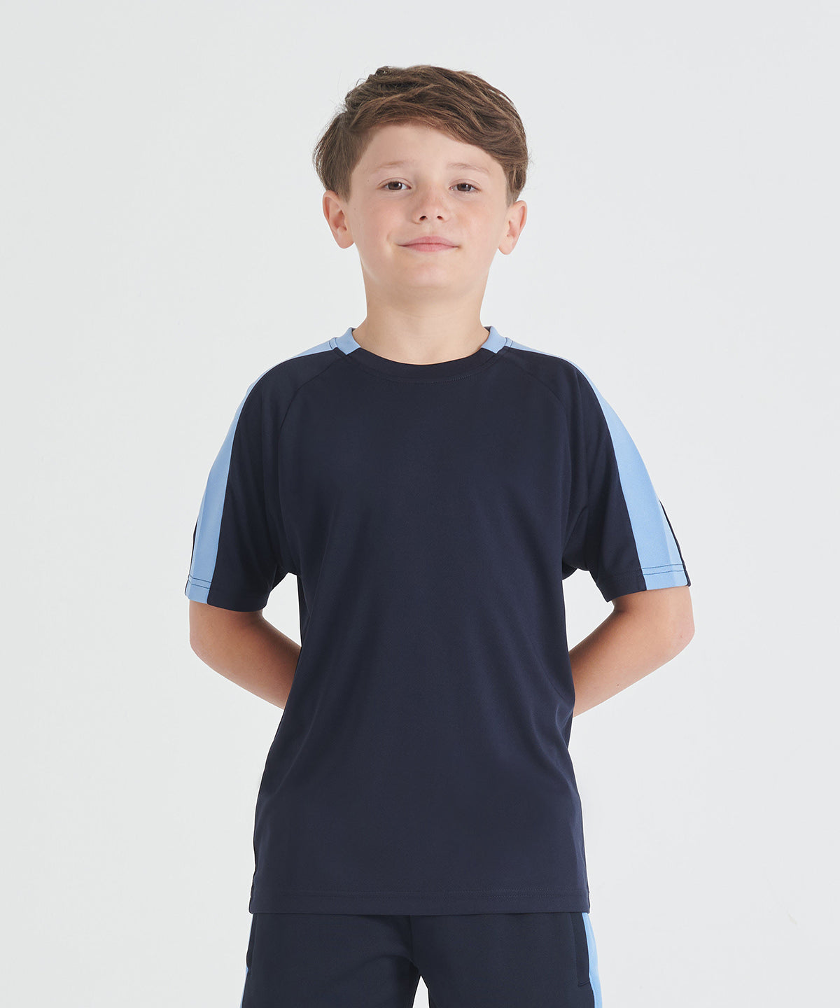 Camiseta de equipo para nios | Negro/Oro