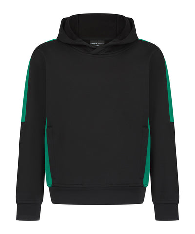 Sudadera de equipo para nios | Negro/Esmeralda