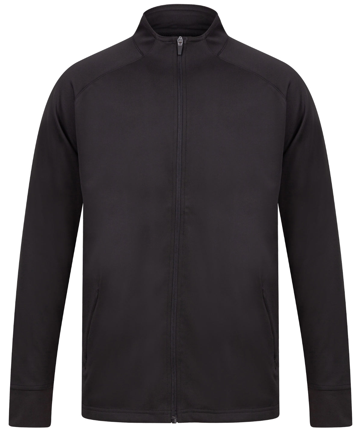 Gestricktes Trainings-Sweatshirt | Schwarz - Dunkelgrau