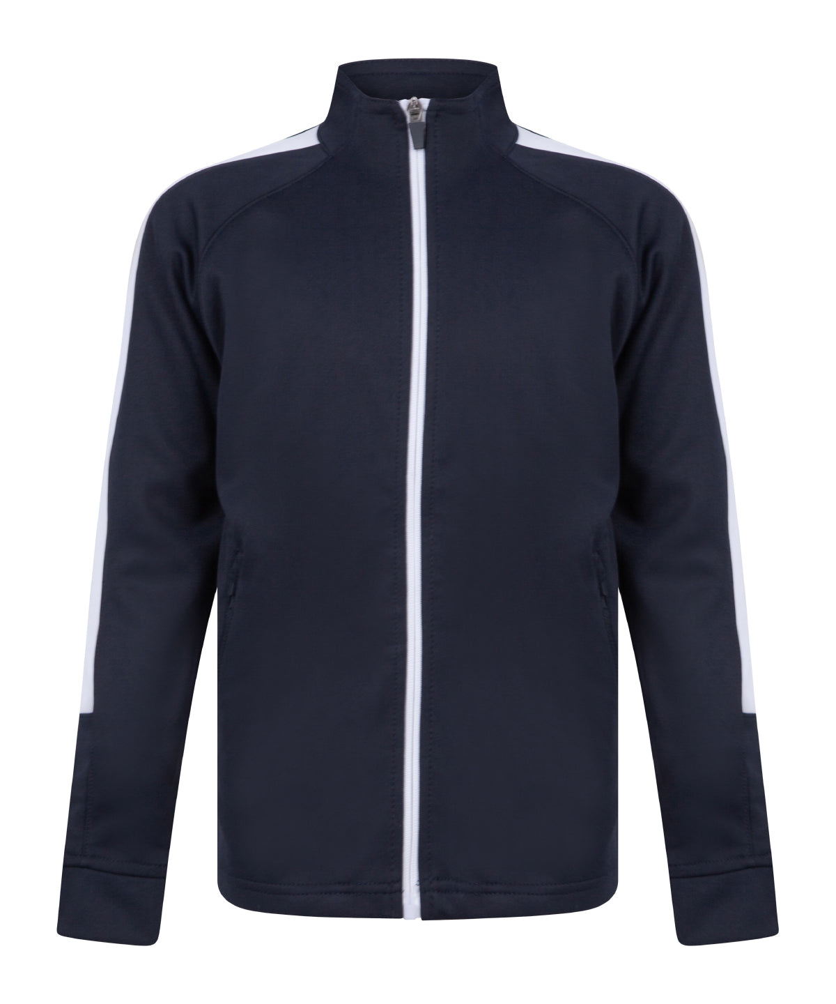 Sudadera de chndal de punto para nios | Azul Marino/Blanco