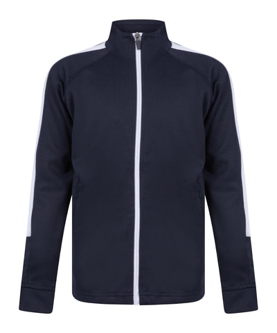 Sudadera de chndal de punto para nios | Azul Marino/Blanco