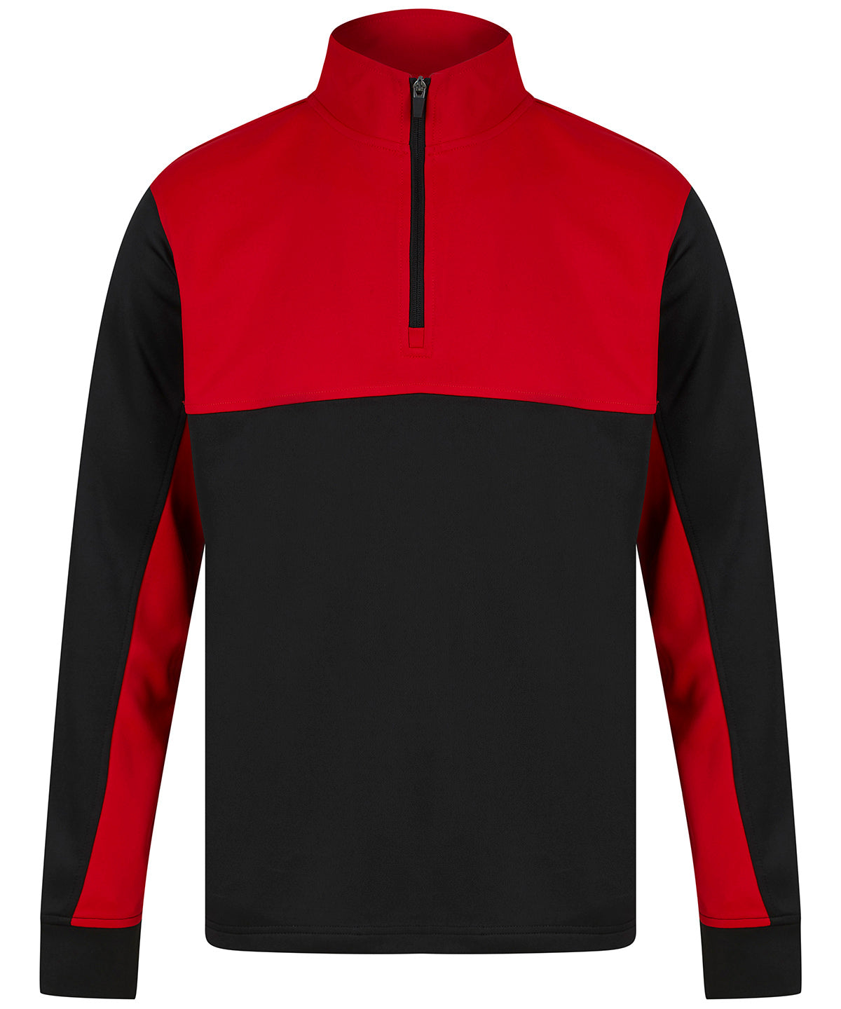 Sudadera de chndal | Negro/Rojo