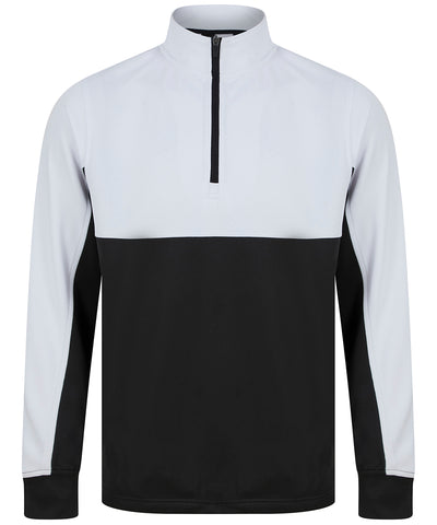 Sudadera de chndal | Negro/Blanco