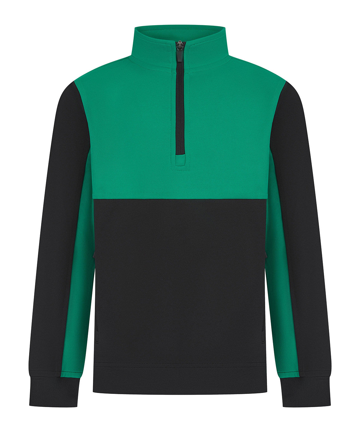 Chaqueta de chndal para nios | Negro/Esmeralda