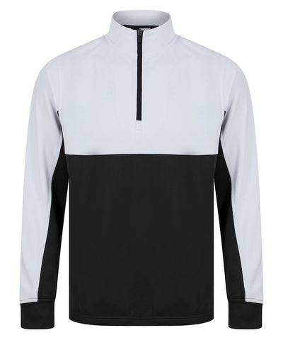 Chaqueta de chndal para nios | Negro/Blanco