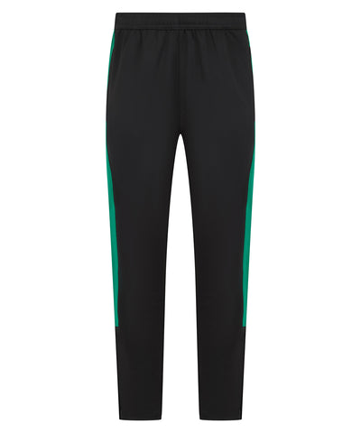 Pantalons de chndal de punto | Nègre/Esmeralda - Nègre/Verde Esmeralda