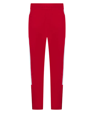 Pantalons de chndal de punto | Rouge/Blanco