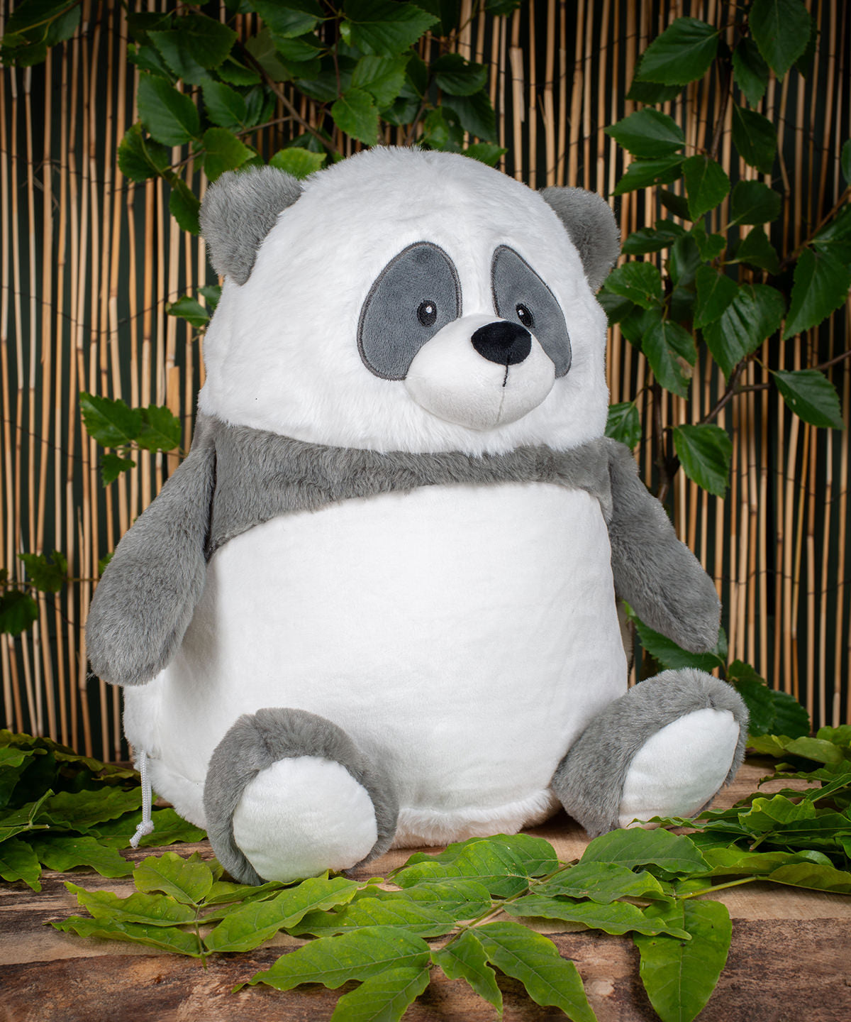 Panda Zippie | Gris/Blanco