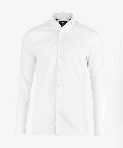 Camisa de negocios Portland slim fit super non-iron | Blanco