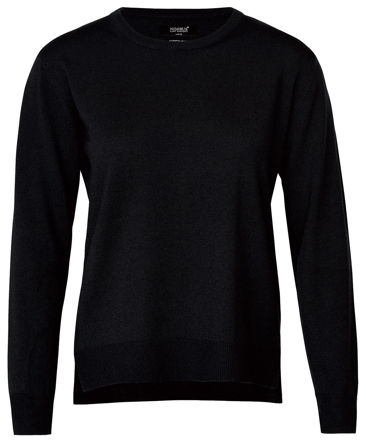 Jersey de merino extra fino Cashwool® Beaufort para mujer | Negro