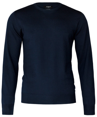 Jersey Beaufort de lana merino Cashwool® extra fina | Azul Marino