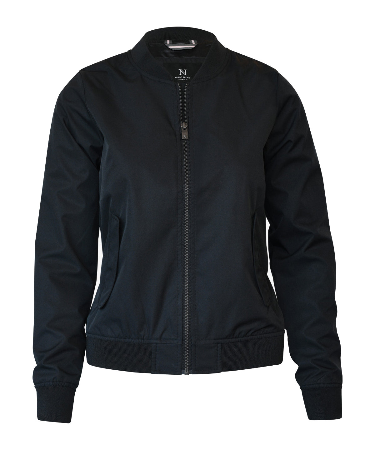 Chaqueta bomber autntica Bleecker para mujer | Azul Marino Oscuro