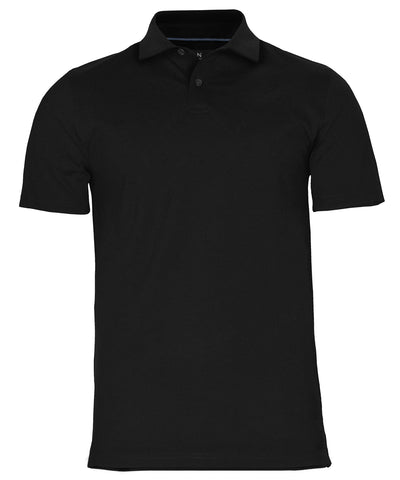 Princeton - Polo de corte deluxe con cuello cutaway elstico | Negro