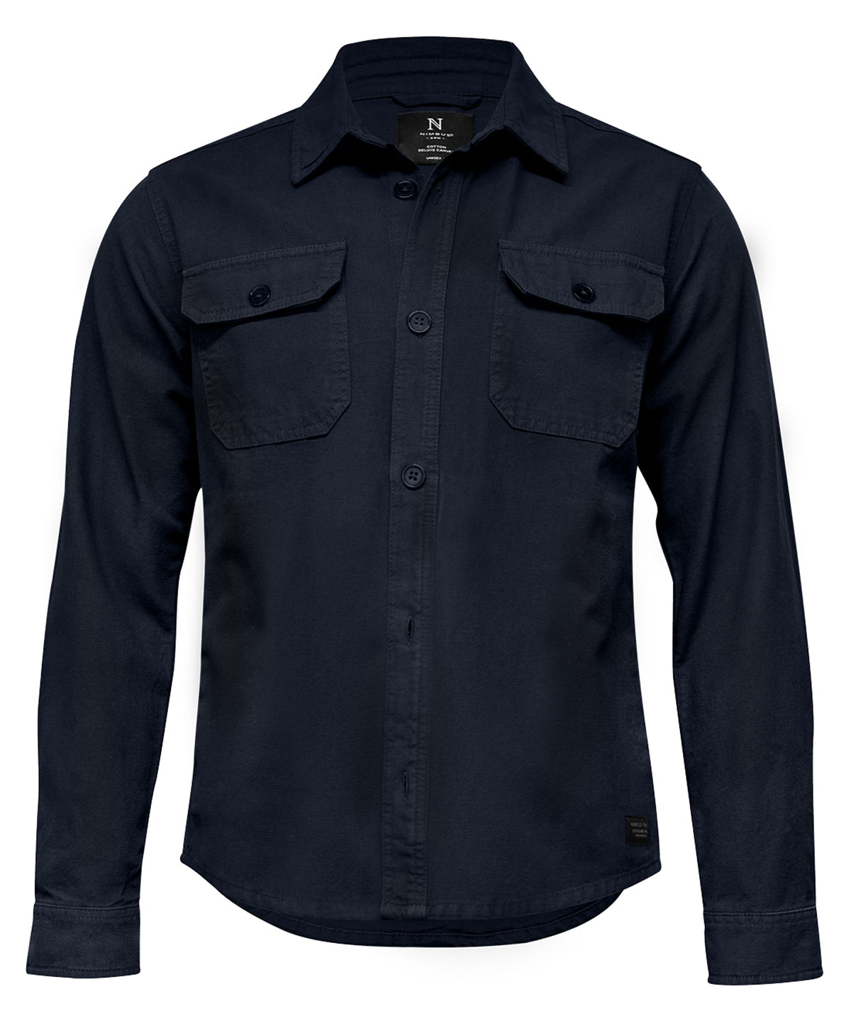 Camisa de entretiempo verstil unisex Napa | Azul Marino