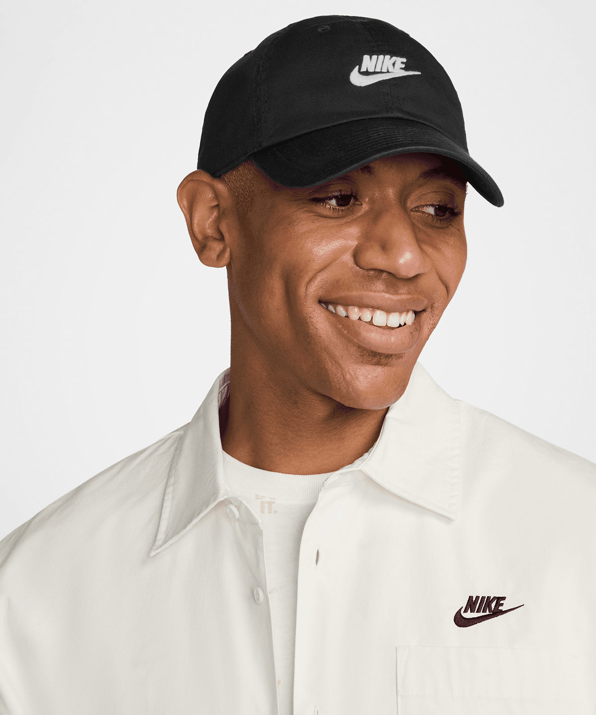 Nike Club Cap | Schwarz/Weiß
