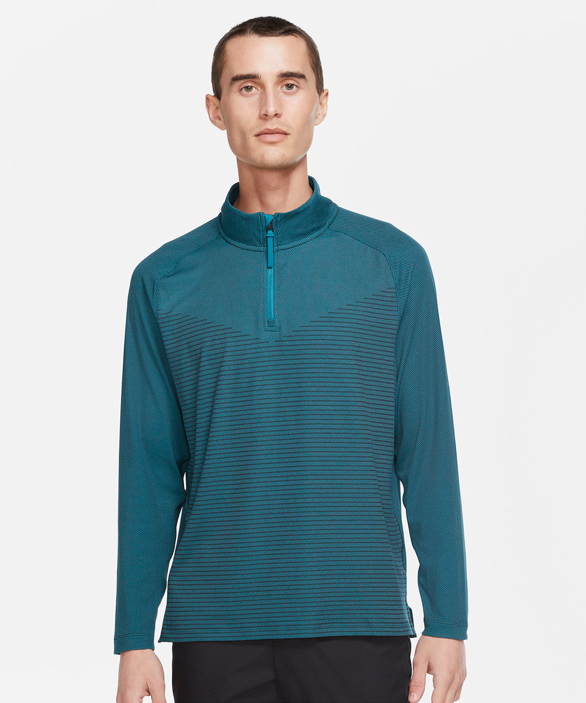 Nike Vapor media cremallera top | Verde Brillante/Obsidiana/Negro