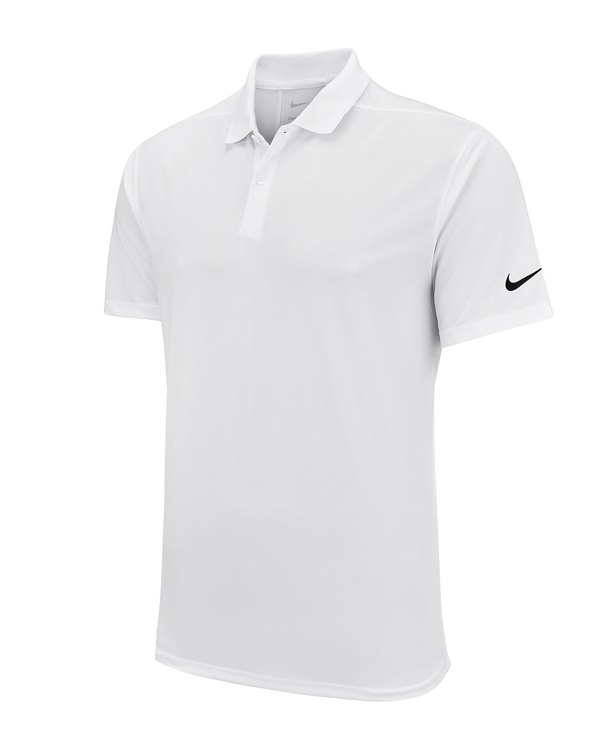 Polo slido Nike Victory | Blanco/Negro - Marfil/Carbono