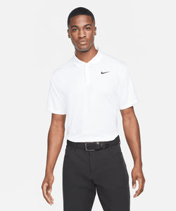 Polo slido Nike Dri-FIT Victory | Negro/Blanco